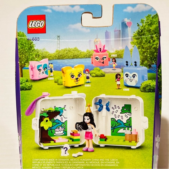 LEGO Friends 41662 & 41663 Emma’s Dalmatian Cube Building Kit Puppy RETIRED NEW - Picture 9 of 14